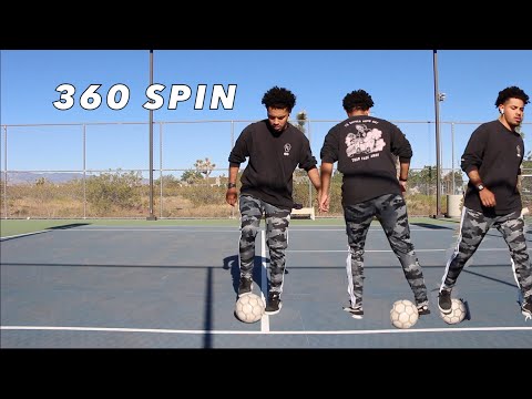 LEARN HOW TO (360/900 SPIN) STREET SOCCER.
