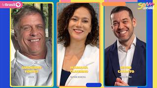 SEM CENSURA RECEBE GUILHERME FONTES, MARIANA CLAUDINO E HIGOR CALDATO