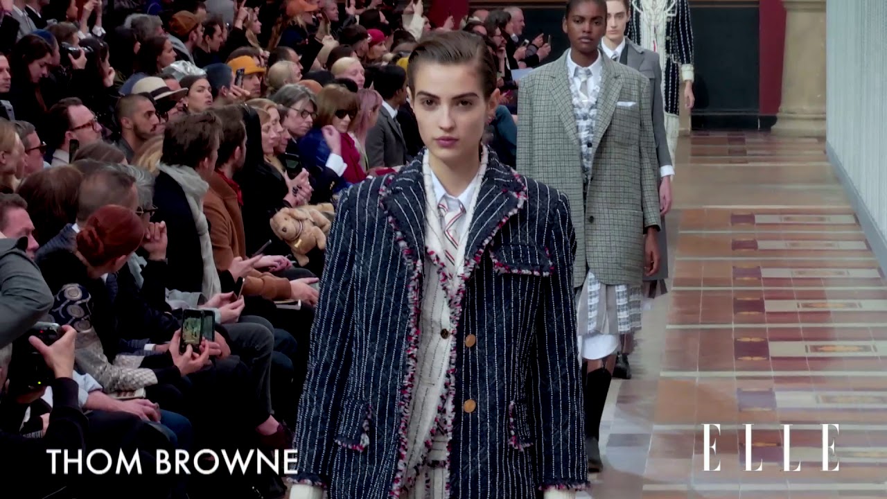 トム ブラウン」(THOM BROWNE)|2019秋冬NY、ロンドン、ミラノ トム ブラウン」(THOM BROWNE)|2019秋冬NY、ロンドン、ミラノ