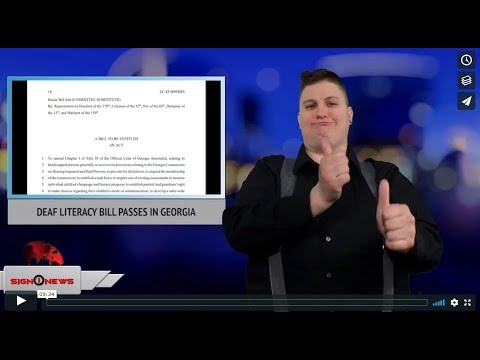 Sign1News 3.15.18 - News for the deaf community powered by CNN in American Sign Language (ASL).