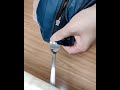 Fix Broken Zipper With Fork
