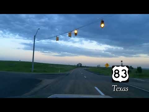 U S 83 End to End Tour Day 2 Part 3 (Canadian, TX to Shamrock, TX)