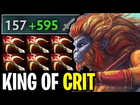 THE KING OF CRIT..!! Silly Build 6x Daedalus Max Crit Monkey King by Goodwin 7.27 | Dota 2