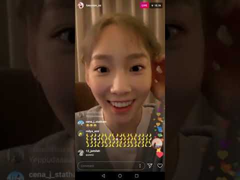 190406 Kim TAEYEON [SNSD] Instagram Live