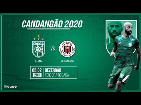 S.E GAMA x S.E CEILANDENSE - 3ª Rodada Candangão 2020