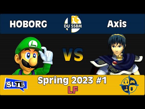 Drexel Melee Spring '23 #1: HOBORG (Luigi) vs Axis (Marth) - LF
