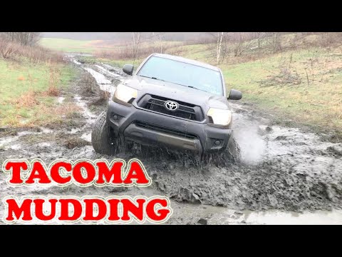 Toyota Tacoma SR5 4x4 Off Road Mudding  Nitto Ridge Grappler G2 Vision Wheel 417 Creep