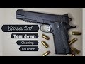 Kimber 1911 tear down, oil points, and deep clean!!!!