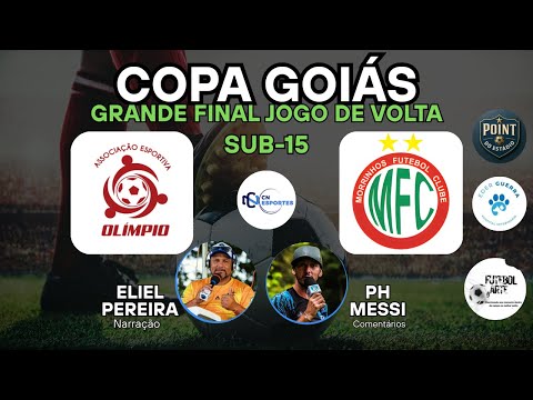 FUT10 CN#506 COPA GOIÁS SUB 15 2025 2°DIVISÃO/🏆FINAL🏆/ 2°JOGO⚽ OLÍMPIO X MORRINHOS