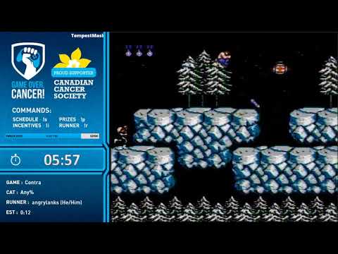 Game Over, Cancer! 2020 [F] - Contra (Any%) [angrylanks] 10:42