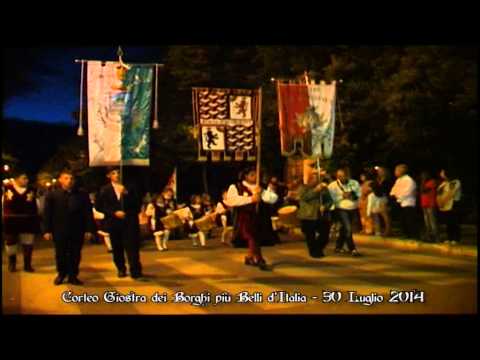 CORTEO GIOSTRA CAVALLERESCA DEI BORGHI PIU' BELLI D'ITALIA 2014