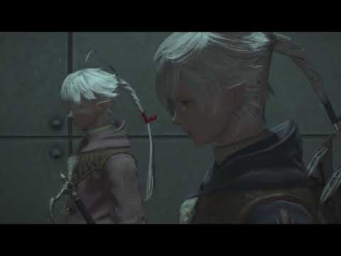 FINAL FANTASY XIV Endwalker Cutscene: Meeting Quintus van Cinna