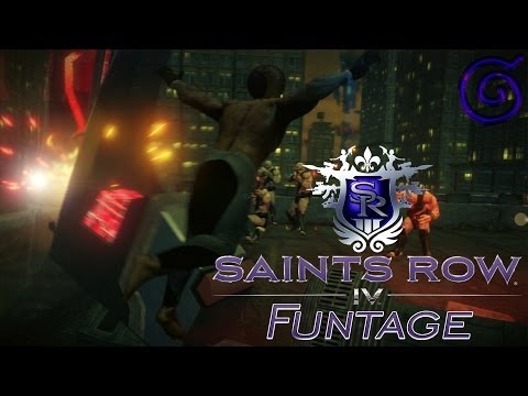 Saints Row 4: Funtage! - ( SR4 Funny Moments - Battle Arena, Shmooth, Super Heroes, Stunts )