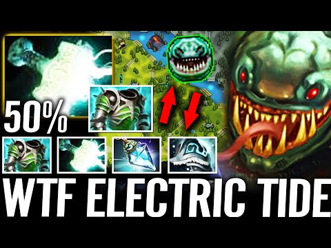 🔥 Tidehunter Mjollnir - WTF Meta 100% Counter PL Max Electric Offlane Tanker Dota 2 Pro Guide