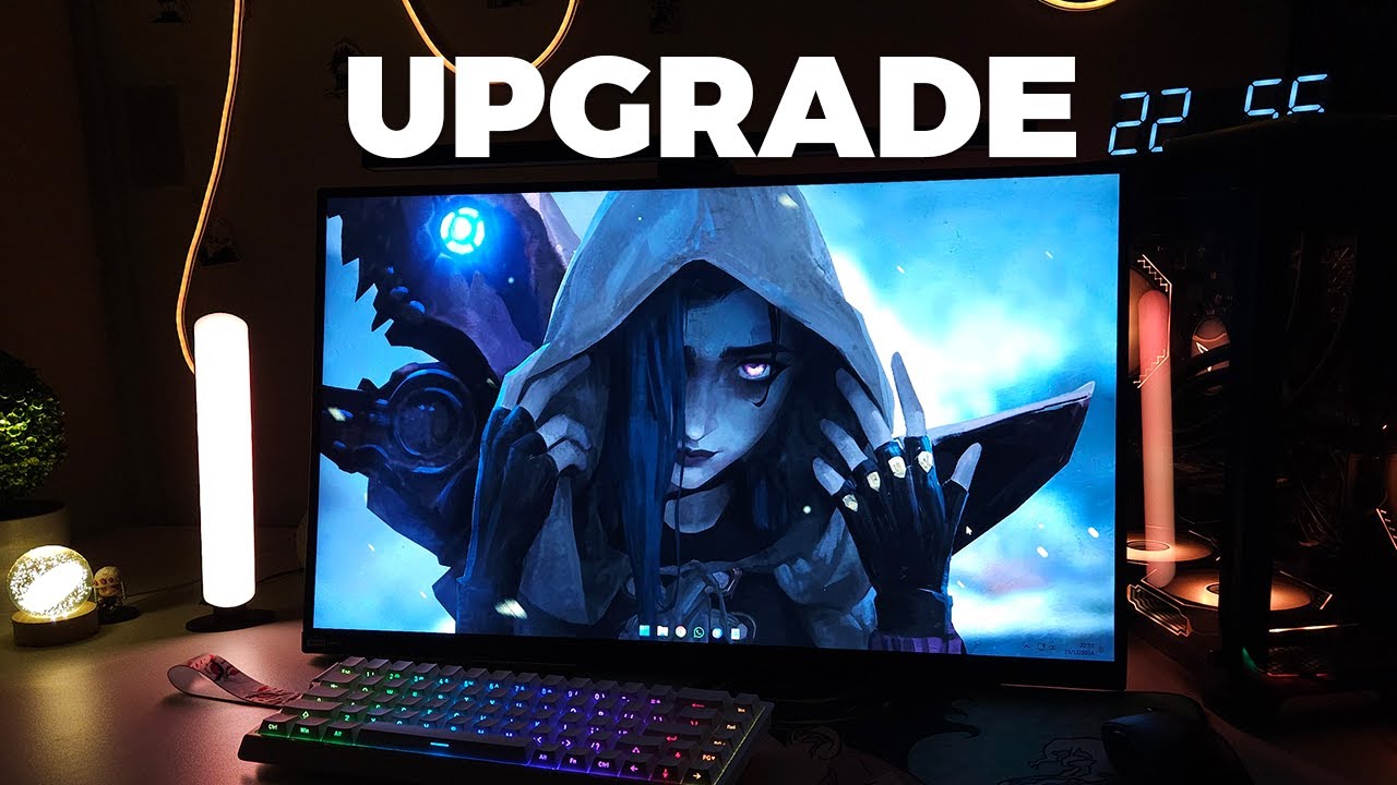 Reformei meu Setup com 200R$ em com produtos da ALIEXPRESS