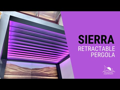 Sierra Retractable Pergola