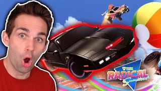 *NEW* Knight Rider Car (KITT) & Beach Ball Game Mode (Rocket League Radical Summer DLC Update)