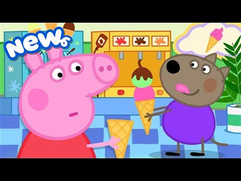 Peppa Pig Tales 2025 🍦 Ice Cream FACTORY 🍫 Lots of Flavours! 🍓 BRAND NEW Peppa Pig Episode
