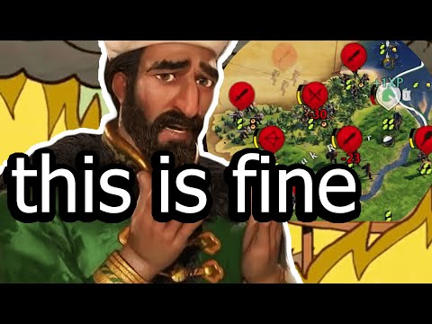 DEITY Sometimes Things Don't Go As Planned In Domination - Civ 6 Ottomans Pt. 1