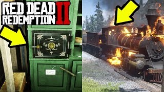 EASY MONEY TRAIN ROBBERY WITH NO BOUNTY in Red Dead Redemption 2!  How to Rob Train in RDR2!