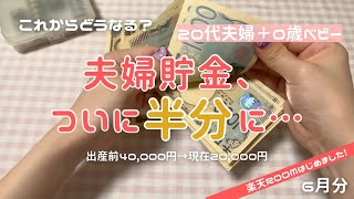 6月｜生活費見直し💸 貯金額がぐっと減ったけど、悲観はしない。無理のない範囲でコツコツ続けるのみ🌬️