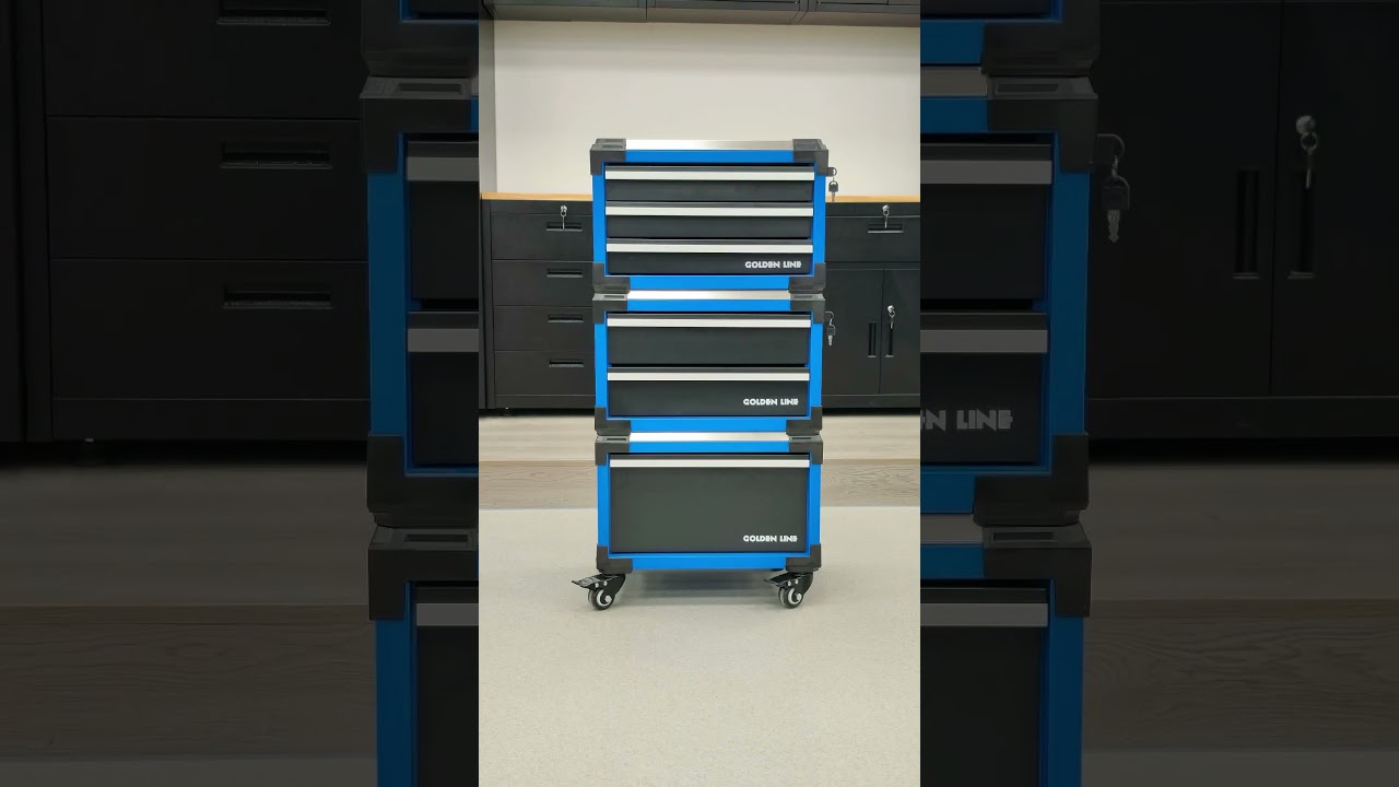 Golden Line Professional Modular Stackable Storage Tool Boxes   #stackbox #stackabletoolbox