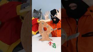 What Caused Oscar To Panic?😰 #funnycat #prank #magictricks