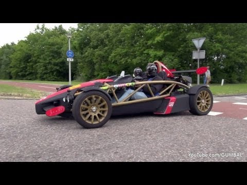 Supercharged Ariel Atom Start Up & Acceleration