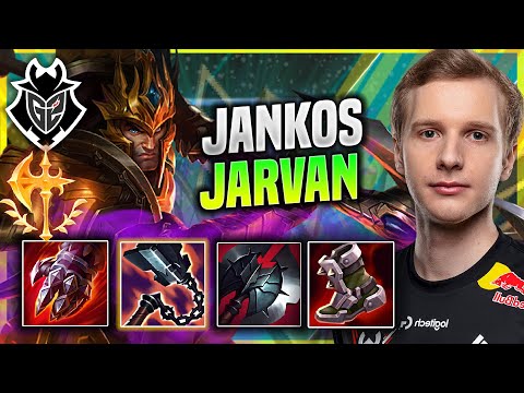 JANKOS CHILLING WITH JARVAN IV! - G2 Jankos Plays Jarvan IV JUNGLE vs Kha'Zix! | Patch 11.17