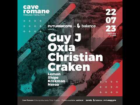 Guy J - Live from Cave Romane Croatia (22.07.23)
