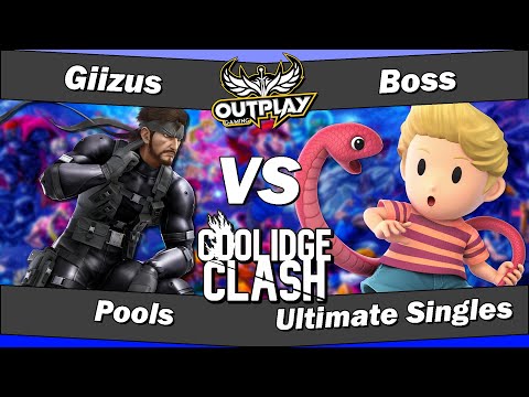 Coolidge Clash #30 Pools - Giizus (Snake) Vs. Boss (Lucas) Smash Ultimate
