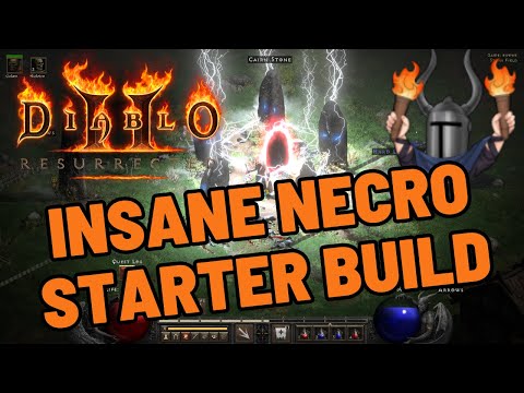 Diablo 2 Necromancer Guide: BUDGET HYBRID SUMMONER RULES!🟢🟢🟢