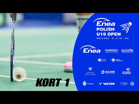 court 1 | Polish Open U19 | badminton | Gniezno 2022 | QF