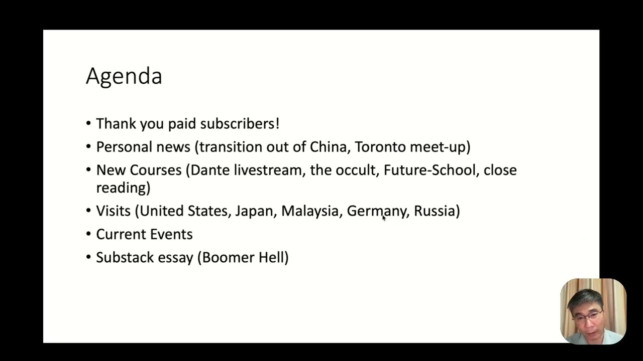 Substack Live #1:  Welcome to Boomer Hell