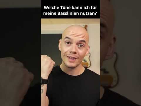 Welche Töne kann ich für meine Basslinien nutzen #shorts
