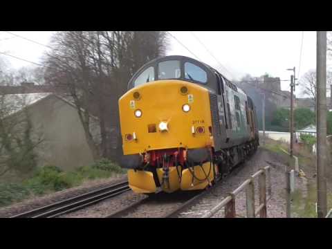 37716/37610 6k74 Sellafield - Crewe flask, Sat. 18th February 2017