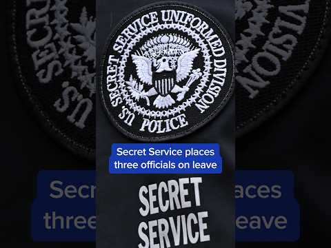 Secret Service places three officers on leave