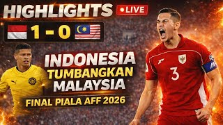 Download lagu 🔴FULL HIGHLIGHTS Indonesia Vs Malaysia  FINAL PIALA AFF 2026 [SIMULASI] mp3