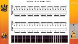 Opening Of The Mouth - Nile - Guitar