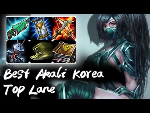 Best Akali Korea Top vs Renekton | Korea High Elo Replays