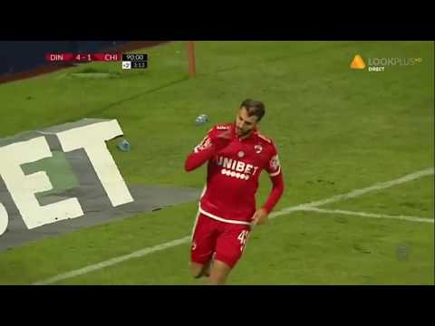 Montini inscrie ultimul gol din Dinamo Bucuresti - Chindia Targoviste