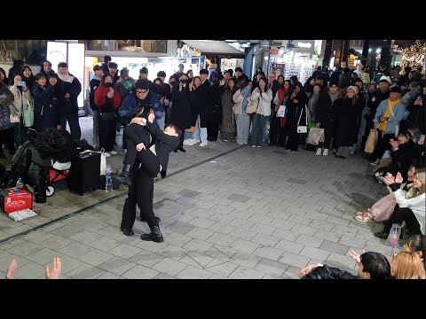 [STREET ARTIST] BE OUR. INTERACTIVE HONGDAE BUSKING. 240128.