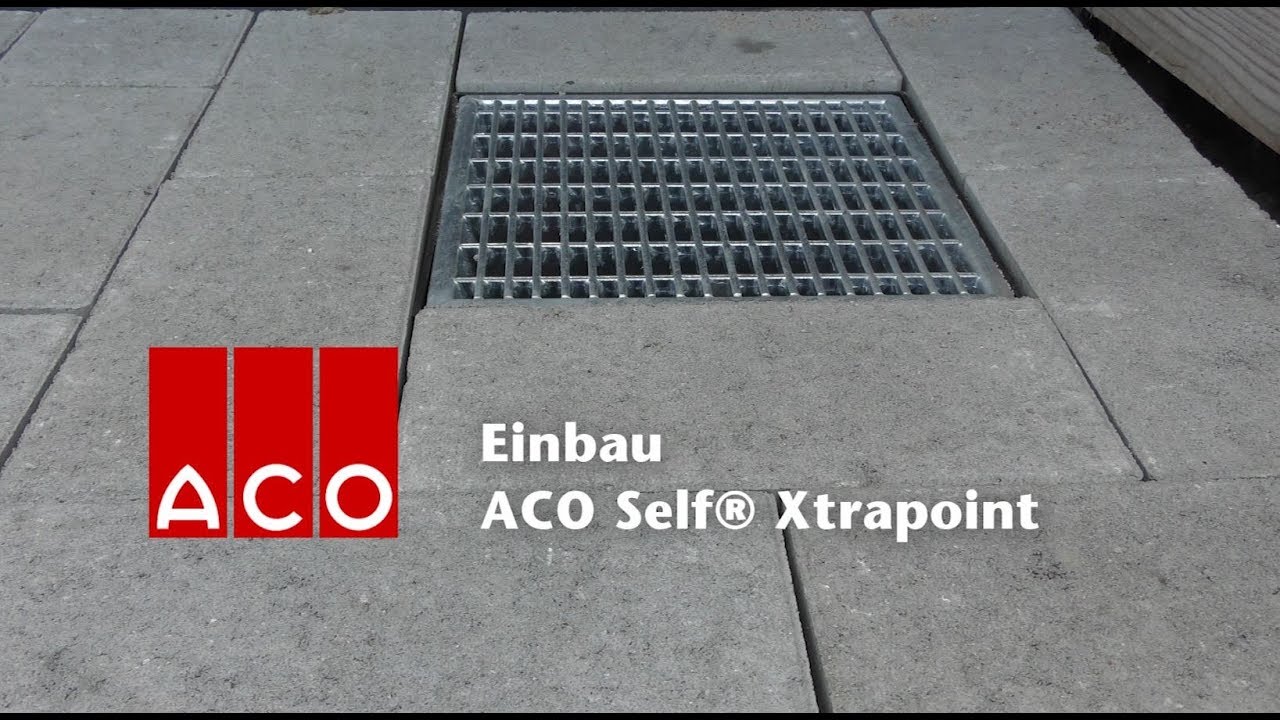 ACO Xtrapoint trapo montavimas