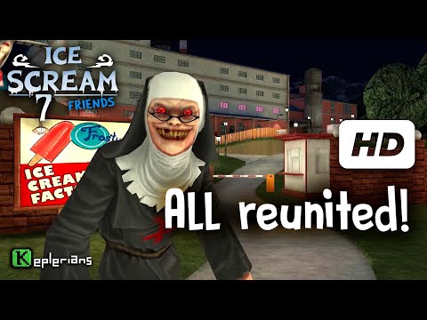 ICE SCREAM 7 Full CUTSCENES | All reunited! | High Definition