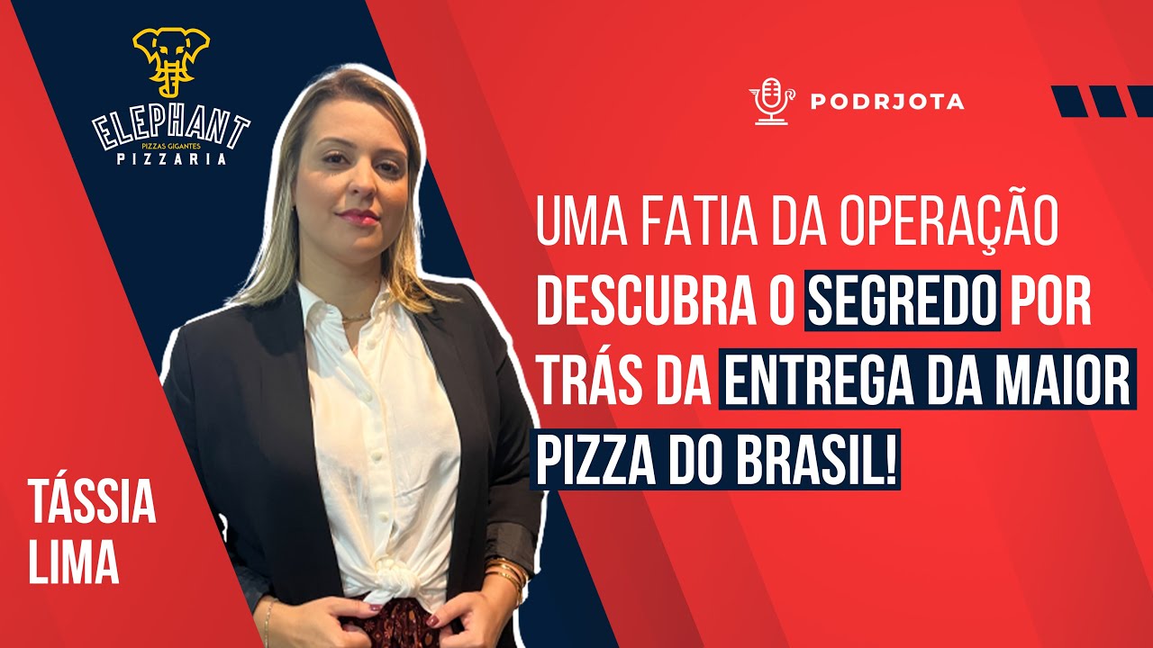 DESCUBRA O SEGREDO POR TRÁS DA ENTREGA DA MAIOR PIZZA DO BRASIL - Pizzaria Elephant #021