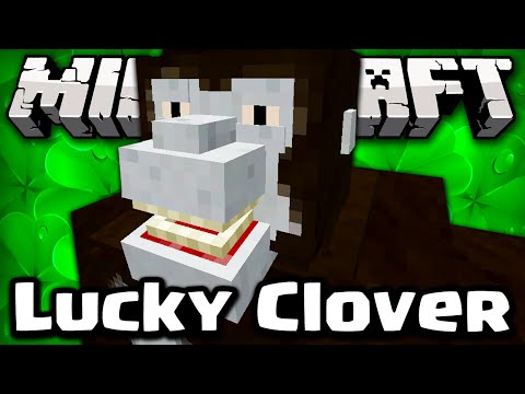 Minecraft - LUCKY CLOVER KING KONG CHALLENGE GAMES! (Godzilla / Lucky Clover Mod)
