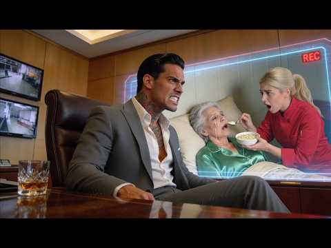 Der Mafia-Boss dachte, seine Köchin stahl – doch eine Kamera zeigte, wie sie seine Mutter fütterte.