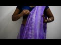 Saree Drape In Simple Step Sweety Beauty