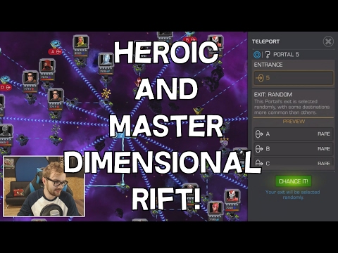 Heroic and Master Dimensional Rift! - Marvel Contest Of Champions
