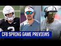 CFB Spring Games Things to Watch: Texas, USC and MORE | CBS Sports HQ